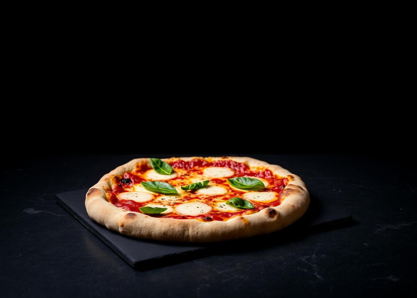 Steinovnsbakt pizza